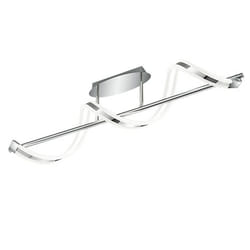 TRIO SYDNEY éclairage de plafond Chrome LED