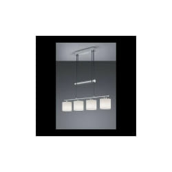Trio Lighting Garda Nickel Mat Blanc
