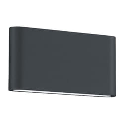 Applique extérieure étanche bi-directionnelle anthracite Trio Thames ii