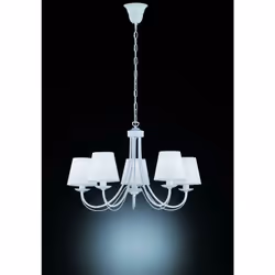 Lustre d'intérieur Typology Montage au plafond Degré de protection IP20 Dimensions 150x66cm Matériau métal métal-tissu Couleu ...