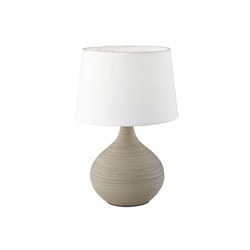 TRIO R50371025 lampe de table E14 Cappucino, Blanc