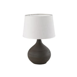 Reality Leuchten R50371026 lampe de table E14 Marron, Cappucino