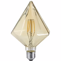 Ampoule LED tendance Cristal L'ampoule LED Cristal est une ampoule Led avec filament. Légèrement teintée elle donnera un bel  ...