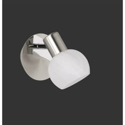 Antibes faretto 28w attacco piccolo e14 color nichel opaco material metal r80171007