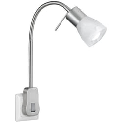 Trio lampe murale Levisto led 4 x 40 cm acier 6W 3000K argenté