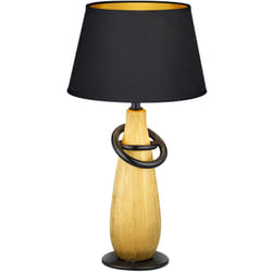 Reality Leuchten - Lampe de table câble interrupteur salon textile lampe de lecture en céramique or réalité lumières R50641079