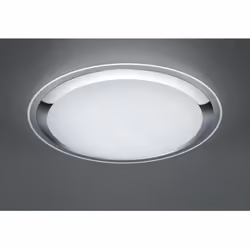 Grand Variateur Led Miko Glitter Ø85 cm Trio Lighting Ce plafonnier LED présente un design moderne et contemporain, avec un d ...