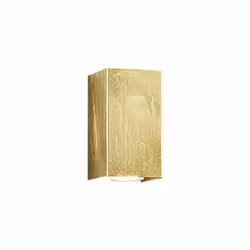 TRIO, Applique, Cleo;2xGU10, max.35,0 W;Corps: Métal, or;L:8,0cm, H:15,0cm, P:8,0cm;Point lumineux en haut et en b,Montage au ...