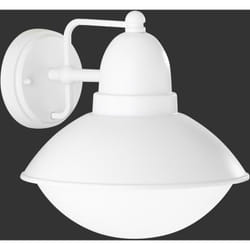 Applique murale extÉrieure amur fonte d'aluminium blanc mat l.22cm x h. 22,5cm 227460131