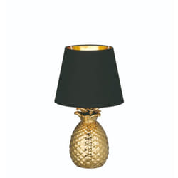Reality Leuchten - Lampe de table Led dorée 35 cm - Trio - Pineapple