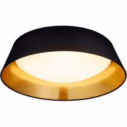 Reality Leuchten - Plafonnier led sommeil lampe de chambre textile gold spot Reality R62871879
