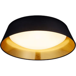 Reality Leuchten - Plafonnier led sommeil lampe de chambre textile gold spot Reality R62871879