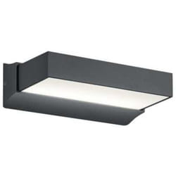 Luminaires de jardin, Lampe murale design Cuando Anthracite en Metal Trio