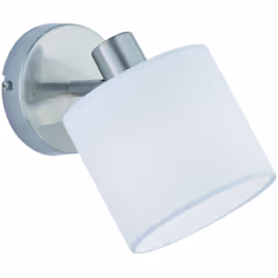 Applique / Plafonnier 1 lampe Tommy Spot design disponible en noir ou blanc. Matière diffuseur: TissuCorps: métalGarantie: 2  ...