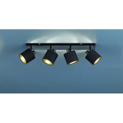 Spot Tommy 4xE14 Spot Noir L70 cm Trio Lighting
