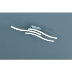 Trio Lighting - Route led ceiling light 3 wavy rods 5w warm light 3000k 62473107