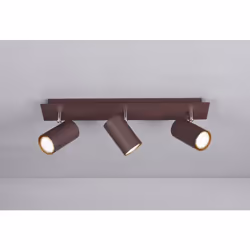 MARLEY BAR 3 SPOTS ROUILLE CYLINDRES MÉTALLIQUES L. 48CM Groupe de produits : Spotlight Typologie : Intérieur Technologie : a ...