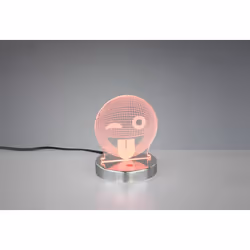 TRIO SMILEY lampe de table 3,2 W Chrome, Transparent