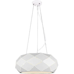 Trio Lighting - Suspension led 3 lampes culot e27 blanc mat - trio - zandor 44399558 44399558