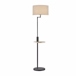 TRIO TR400400132, Universel, Noir, Gris, IP20, Tissu, Métal, II, Mat