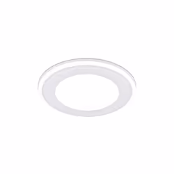 Spot LED encastrable Aura en plastique blanc Avec LED 10 W à économie d'énergie (montée) avec une durée de vie moyenne de 20  ...