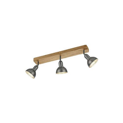 Trio - leuchten 803400367 plafonnier, métal, nickel vieilli