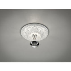 Trio - Douille en plâtre à peindre de style classique Lilly Rosette Ø30 cm Lighting