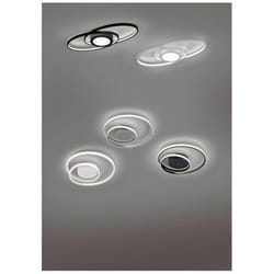 Reality Leuchten - Zibal Plafonnier Blanc Spirale Led 22w Dimmable Ø39 cm Trio Lighting