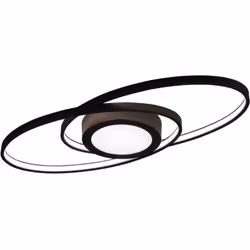 Description Avec un design moderne, le plafonnier GALAXY crée un accroche-regard efficace dans votre salon. La lampe charisma ...