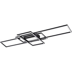 Trio - plafonnier, irvine incl. 1 x LED,SMD,60,0 WATT,3000-6500K,7100 lm. corps: métal, antracite L:105,0CM, L:42,0CM, H:6,5CM