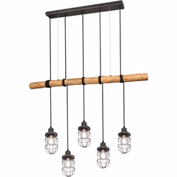 Trio - Suspension vintage cage plafond projecteur salon éclairage suspension 308100567