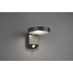 Posadas applique murale extÉrieure solaire rechargeable à leds anthracite avec capteur de mouvement ip44 p.18,3cm r22251142