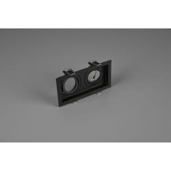 Spot Encastrable Rectangulaire Kenai 2xGU10 Noir L17 cm Trio Lighting