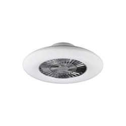 TRIO VISBY éclairage de plafond Chrome, Blanc LED