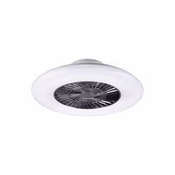 TRIO VISBY éclairage de plafond Chrome, Blanc LED