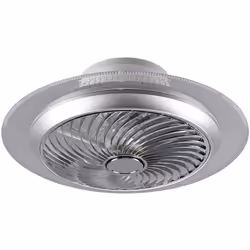 DescriptionCe plafonnier de 55 cm en chrome et blanc attire tous les regards grâce à son design moderne et dispose en plus d' ...