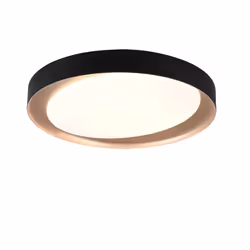 TRIO ZETA éclairage de plafond Noir LED