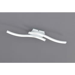 Trio Lighting - Plafonnier Led intégrée 2x600 Lumens blanc mat - Trio - Route ii
