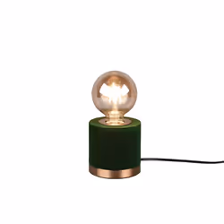TRIO R50691015, Vert, Velours, IP20, E27, 1 ampoule(s), 40 W