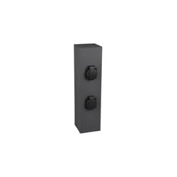 Trio Lighting - Borne d'alimentation électrique extérieure x4 prises - Trio