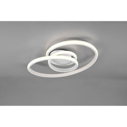Plafonnier Led Sansa 18,5w Dimmable Blanc L53 cm Trio Lighting