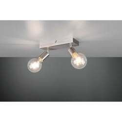 Spot 2xE27 Vannes Nickel L26 cm Trio Lighting
