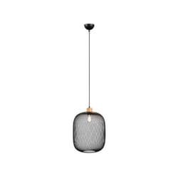 Trio - Suspension Led métal et bois culot E27 Calimero 33