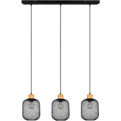 Trio - Suspension, Triple suspension design Calimero Noir en Metal