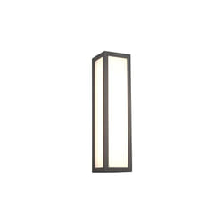 Trio - leuchten fuerte 226260142 applique murale d'extérieur en aluminium moulé sous pression anthracite abat-jour acrylique blanc