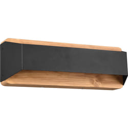 Applique, arino incl. 1 x LED,SMD,13,5 WATT,3000K,1500 lm. corps: métal, noir mat L:35,2CM, H:12,0CM, P:10,0CM point lumin - Trio