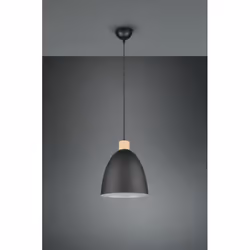 TRIO JAGGER – R30681032 éclairage de plafond Noir E27