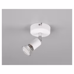 FinitionCouleur blanc matMatériau métal Hauteur 11cmDiamètre 8cm Montage au plafond Lampes non incluses dans le paquet, 1x GU ...