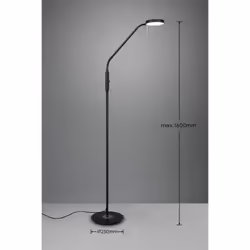 TRIO TR423310132 éclairage au sol Ampoule(s) non remplaçable(s) 12 W LED Noir - Vue supplémentaire 4