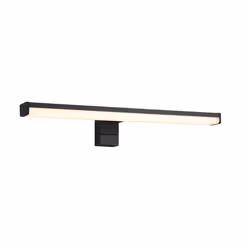 TRIO Lino, 1 ampoule(s), IP44, Noir